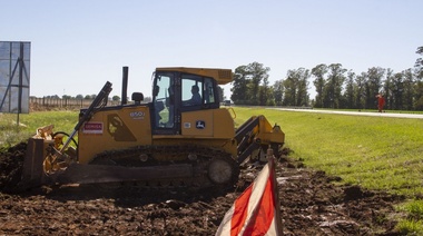 Iniciaron las obras para construir autopista sobre ruta 7 entre Carmen de Areco y Chacabuco