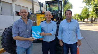 Avellino Zurro llegó a Alberti en el marco del programa "Municipios de Pie"