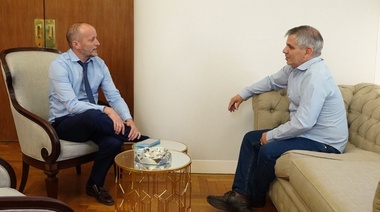 Insaurralde recibió a Britos por obras y gestión para Chivilcoy