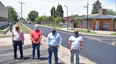 Se concretó la obra de asfalto que agiliza el ida y vuelta al Hospital Municipal de Chivilcoy