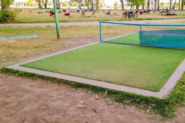 Petrecca denunció hechos de vandalismo en un espacio público