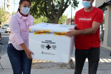 Llegaron 2400 nuevas dosis de la vacuna sinopharm a Junín
