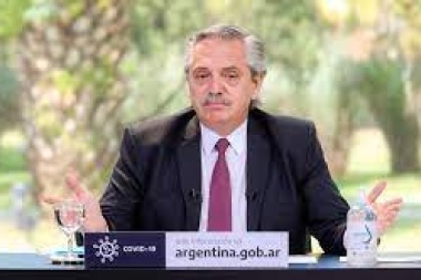 “Estable y asintomático”, así se resumió el parte médico del Presidente