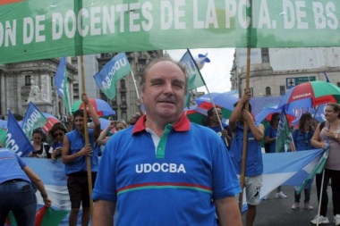 Falleció Miguel Ángel Díaz, fundador del gremio docente UDOCBA
