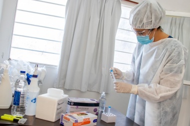 Comienza a funcionar la posta móvil de testeos en Junín