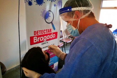 No hay internados en terapia y no se registraron positivos en el DetectAR Bragado