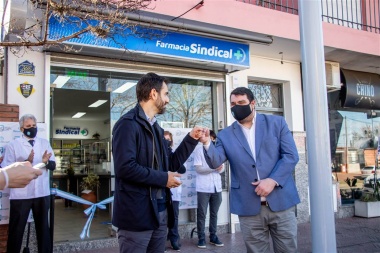 El Sindicato de Empleados de Comercio inauguró la cuarta farmacia sindical de la ciudad