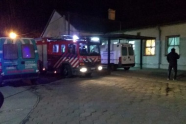 Principio de incendio en la sala de terapia Covid del Hospital Municipal de Pehuajó