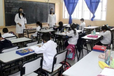Confirman la presencialidad plena en la Provincia desde el miércoles