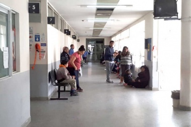 Solo dos pacientes alojados en la sala covid del hospital "Abraham Piñeyro" de Junín
