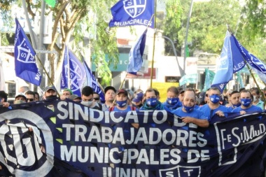 Municipales de Junín piden la reapertura de paritarias 2021