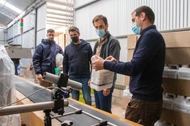 Petrecca y Fiorini centran su recorridas con eje en la producción y la industria