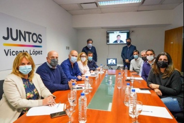 Con Revilla por la cuarta, Juntos se reunió para "unificar la campaña"