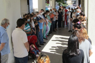 Homenajearon a los trabajadores hospitalarios fallecidos durante la pandemia