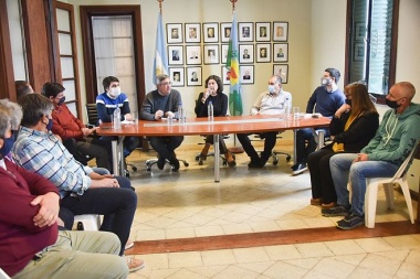 Rodríguez se reunió con productores de General Pinto, Florentino Ameghino y Carlos Tejedor