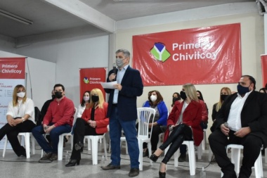 Primero Chivilcoy cierra la campaña: "seguiremos cumpliendo compromisos", dijo Britos