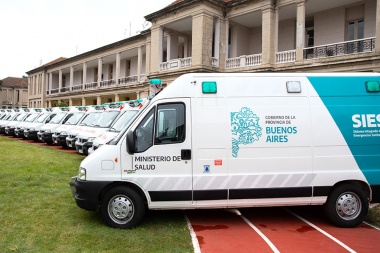 Dos ambulancias para Chacabuco a través del programa "Municipios de Pie"