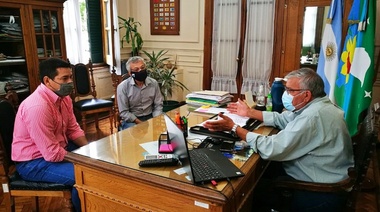 Intendente de Bragado recibió a directivos de Eden por los cortes de energía