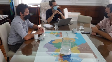 Barroso estuvo en Economía por los fondos que gira la provincia a 9 de Julio