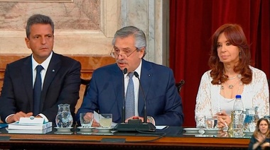 Alberto en el Congreso aseguró que no habrá reforma jubilatoria ni laboral