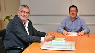 Nardini recibió a Gatica por obras de la provincia en Bragado para 2022