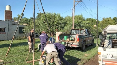 Comenzaron los trabajos para llevar cloacas a Mechita