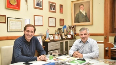 Garro visitó a Britos en Chivilcoy e insistió con el manejo de la policía local