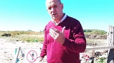 Zurro furioso con vecinos que arrojan basura en un predio prohibido: "los vamos a encontrar"