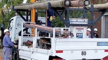 Eden informó que solo resta un 10% del total de usuarios sin luz en Junín