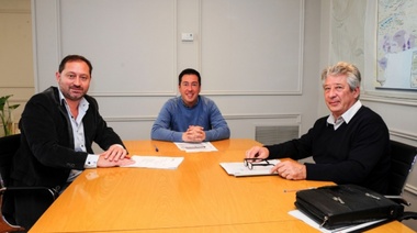 Nardini recibió a Serenal por trabajos en ejecución de provincia en Lincoln