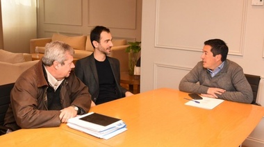 Nardini recibió a Petrecca por las obras del Fondo de Infraestructura en Junín