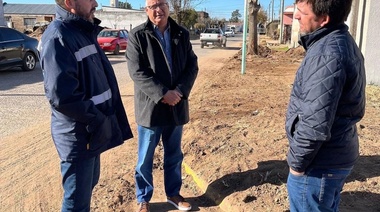 Comenzó la obra de cloacas en General Arenales