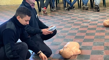 Capacitación en RCP en La Angelita