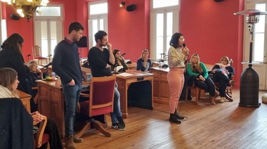 Presentaron “Decisión Niñez” ante el Concejo Deliberante Estudiantil de Junín