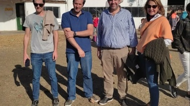 Junto a Esponda, legisladores de Coalición Cívica recorrieron la ExpoJunín