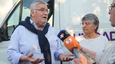 Gatica entregó ambulancia en O´Brien y destacó que "la salud es primordial"
