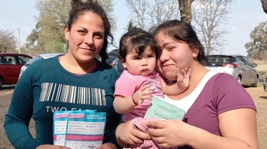 Región Sanitaria III y Anses realizaron un operativo territorial en Campo La Cruz