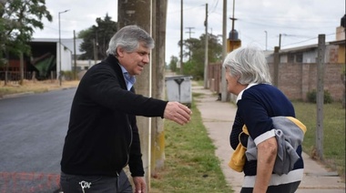 Britos visitó Moquehuá y destacó obras que "significan gran avance en la calidad de vida de los vecinos"