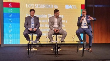 Rosa participó de la primera Expo Seguridad en CABA