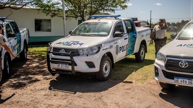 Entregaron tres nuevas unidades para el Comando de Prevención Rural