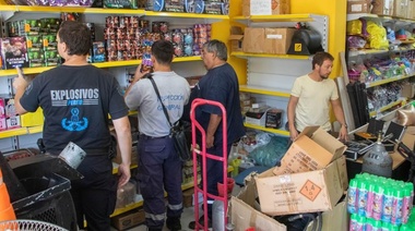 Intensifican operativos de control por venta de pirotecnia prohibida