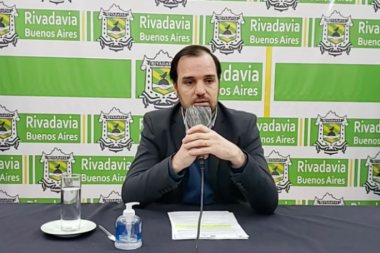 Reynoso informó que el municipio de Rivadavia terminó 2021 "sin deuda flotante"