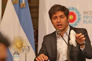 Kicillof confirmó que dio positivo de coronavirus y está aislado