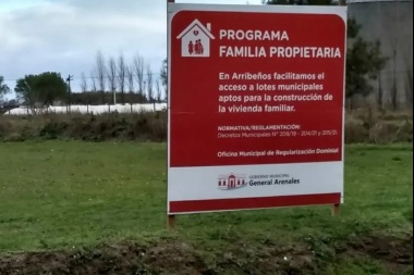 Planifican el tendido eléctrico para los terrenos del programa "Familia Propietaria"