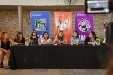 Estela Díaz pasó por Tejedor: inicio de jornadas regionales por el 8M