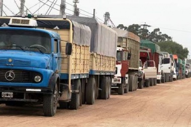 Transportistas de granos realizarán un paro por tiempo indefinido
