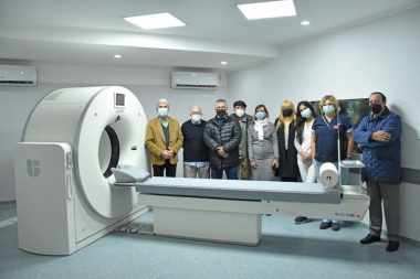 Presentaron el nuevo tomógrafo instalado en el Hospital Municipal de Chivilcoy