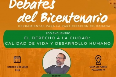 Nuevo encuentro del ciclo Debates del Bicentenario en la Casa del Pueblo