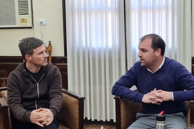 Reynoso recibió a Costa en Rivadavia