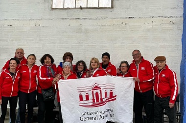 Battaglia estuvo con la delegación de General Arenales que ya consiguió primera medalla de plata